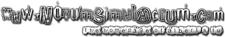 NovumSimulacrum.com | The Home Page of Albert S. Fu