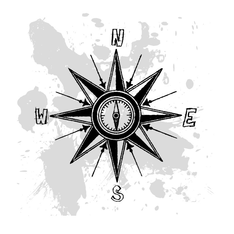 Splatter Compass